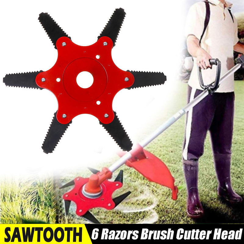 6 Tooth Brush Cutter / Grass Trimmer Head
