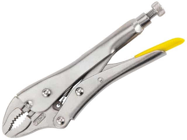Stanley - Curved Jaw Locking Pliers / Mole Grips 225mm (9")