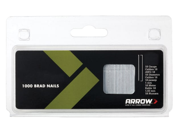 Arrow Brad Nails 38mm x 1000