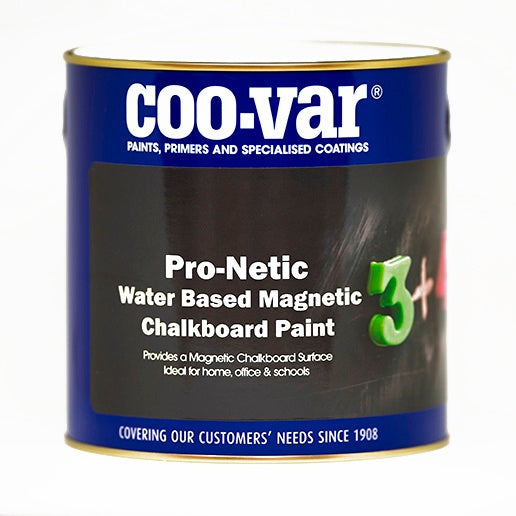 Coovar ProNetic Water Based Magnetic Chalk Board Paint 500ml