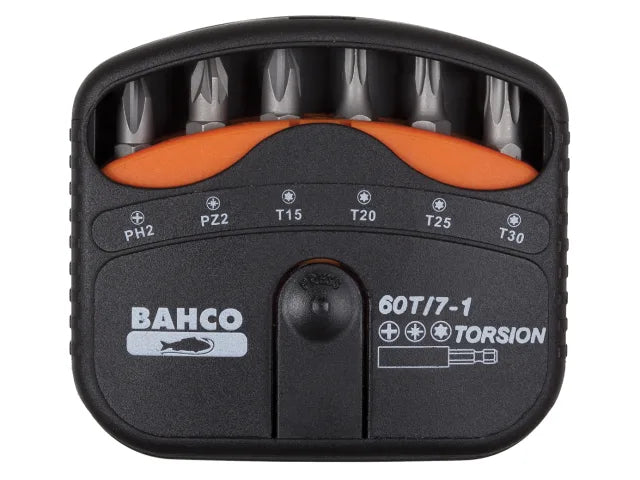 Bahco Torsion 60T/7-1 - High Performance Bit Set