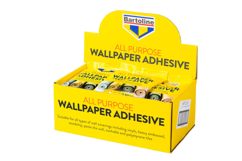 Bartoline - Wallpaper Adhesive - Up to 5 Rolls 95g