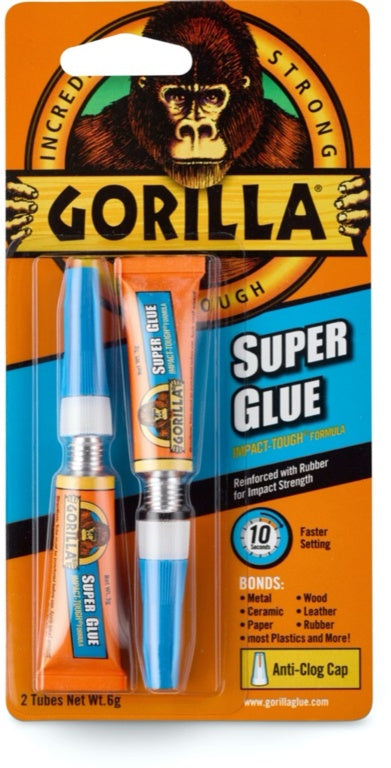 Gorilla Glue - Impact Tough Super Glue - 2 x 3g