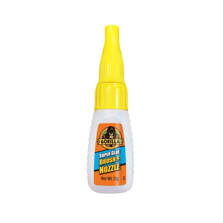 Gorilla Glue - Brush and Nozzle Super Glue - 12g