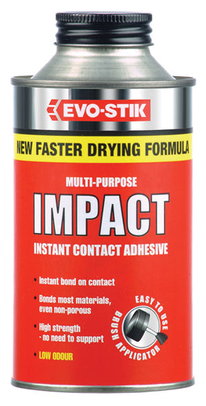 Evo-Stik Multi-Purpose Impact Instant Contact Adhesive - 30g, 65g, 250ml & 500ml