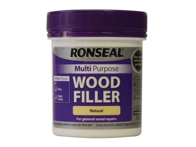 Ronseal - Multi-Purpose Wood Filler - 250g - Natural