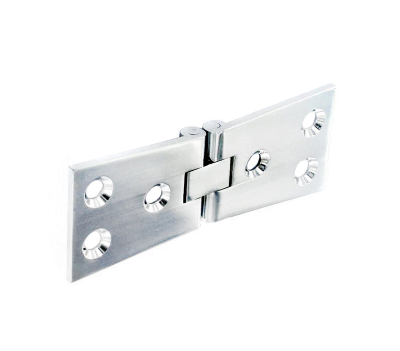 Securit Counter Flap Hinges 100mm (4") - Chrome Plated - 2 Pack (S4286)