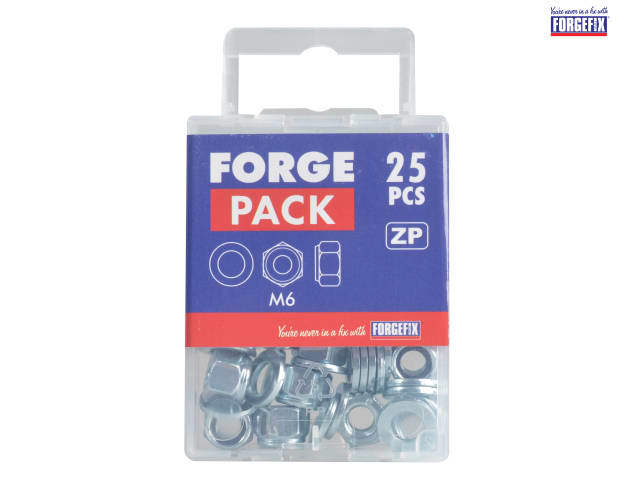 Forge Pack - Nyloc Nuts & Washers - M4, M5, M6, M8, M10