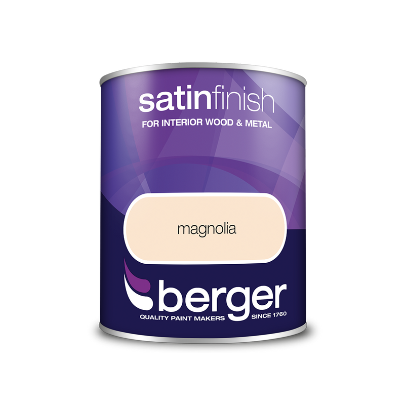 Berger - Coloured Paint Satin Finish - 750ml