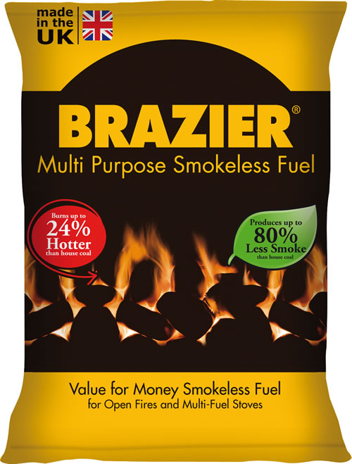 Brazier Smokeless Coal 10Kg