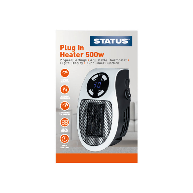 Status Plug In Heater 500w