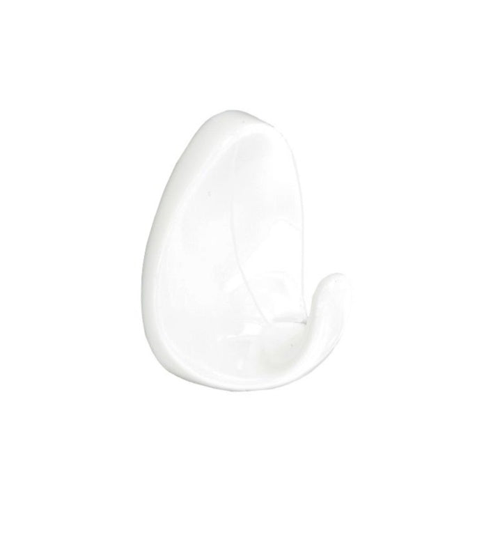 Securit - Oval Self Adhesive Hooks - 4 Pack (S6355)