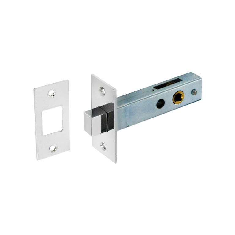 Securit 75mm Deadbolt for 5mm Spindle - Nickel Plated (S1838)