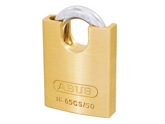 Abus - Premium 65CS/50mm Brass Padlock Closed Shackle