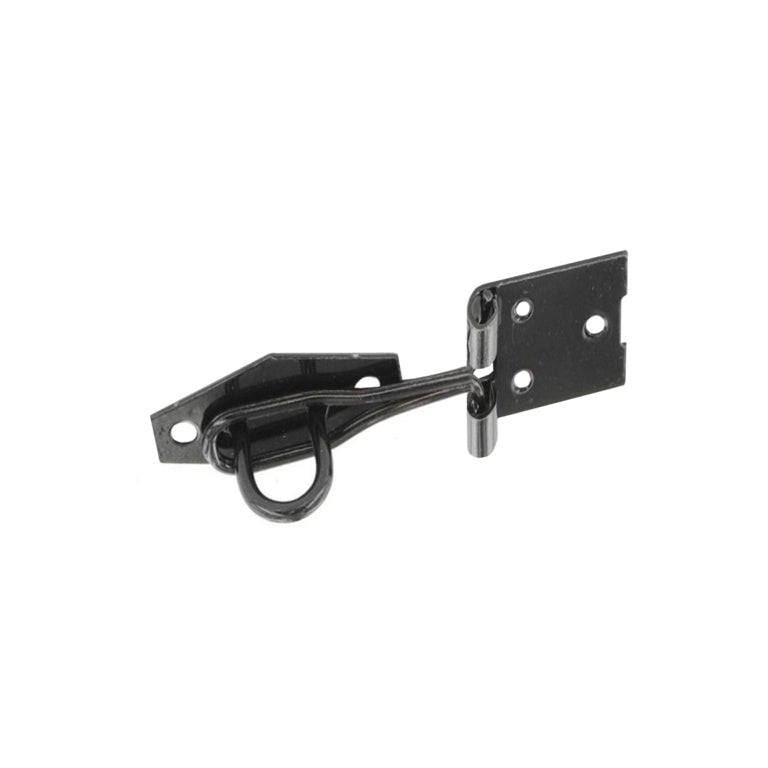 Securit Black Wire Hasp and Staple - 100mm (4") (S1455)