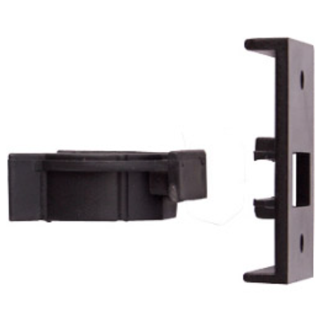 Select Hardware - Plinth Clips Black 10mm - 10 Pack