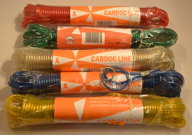 Cardoc Line - Plastic Clothes Line - 10m, 15m & 20m