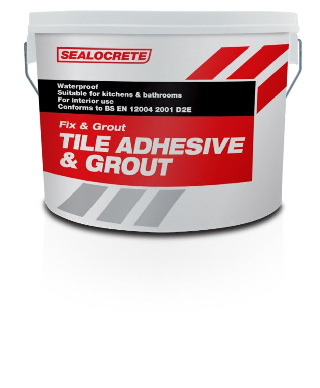 Sealocrete Tile Adhesive & Grout - 5L