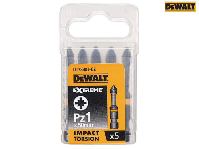 Dewalt Extreme Impact Torsion Bits Pz1 x 50mm