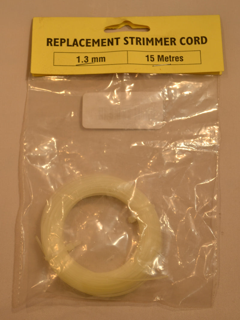 Replacement Strimmer Cord - 1.3mm - 15m