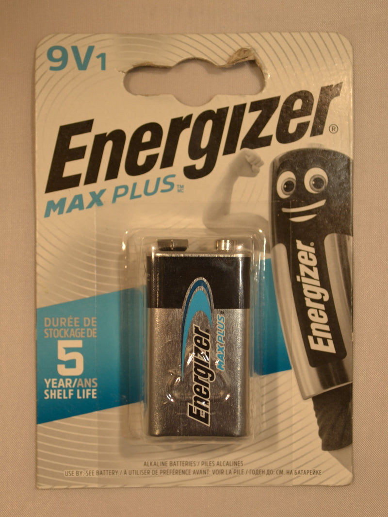 Energizer - MAX PLUS Alkaline 9V 6LR61 Battery