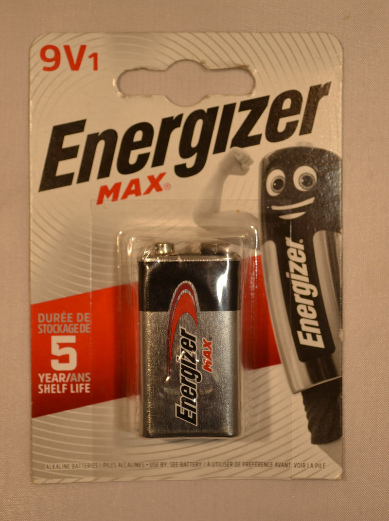 Energizer Max - 9V Batteries - 1 & 2 pack