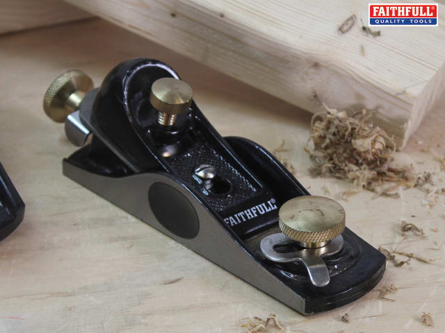 Faithfull Quality Tools No.4 Plane & No.60 1/2" Planes in Wooden Box