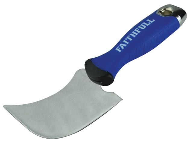 Faithfull Soft-Grip Window Knife - 100mm (4") Blade