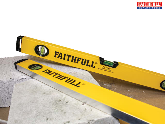 Faithfull Quality Tools - Box Spirit Level 3 Vial - 120cm (48in)