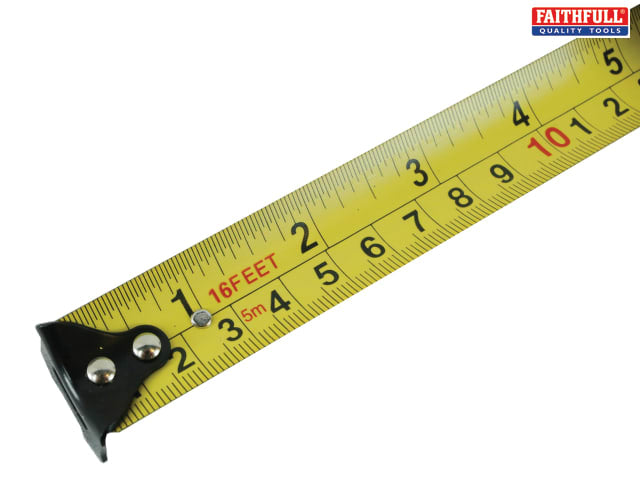 Faithfull Quality Tools 5m Tape Measure