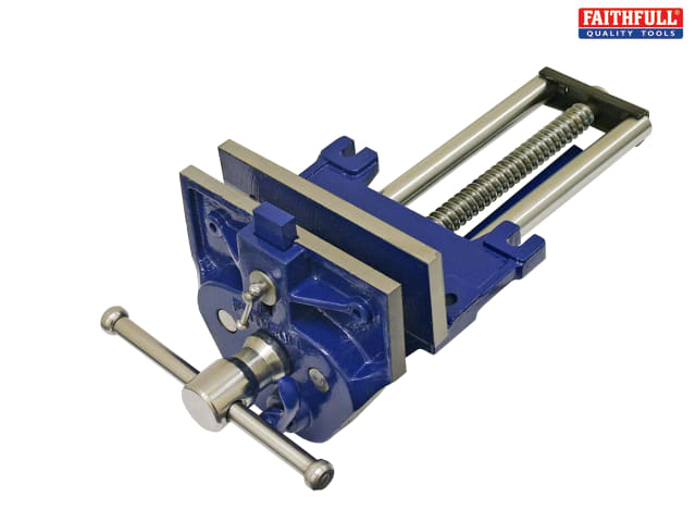 Faithfull Quality Tools - Woodwork Vice 175mm (7") Quick-Release & Dog