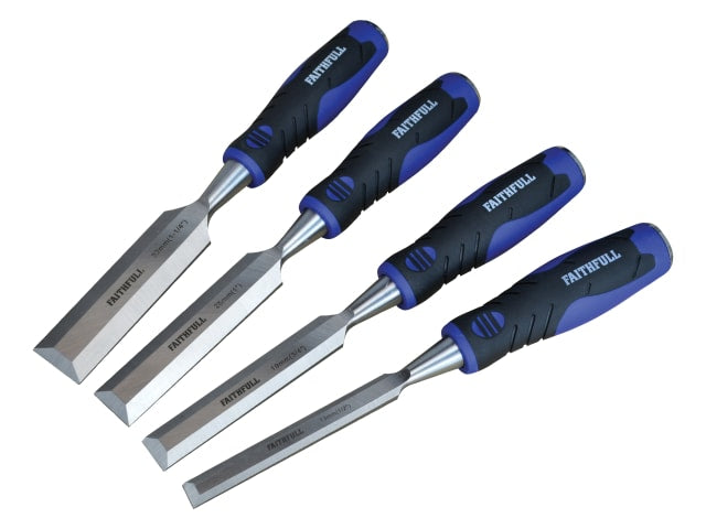 Faithfull Quality Tools 4 Piece Chisel Set