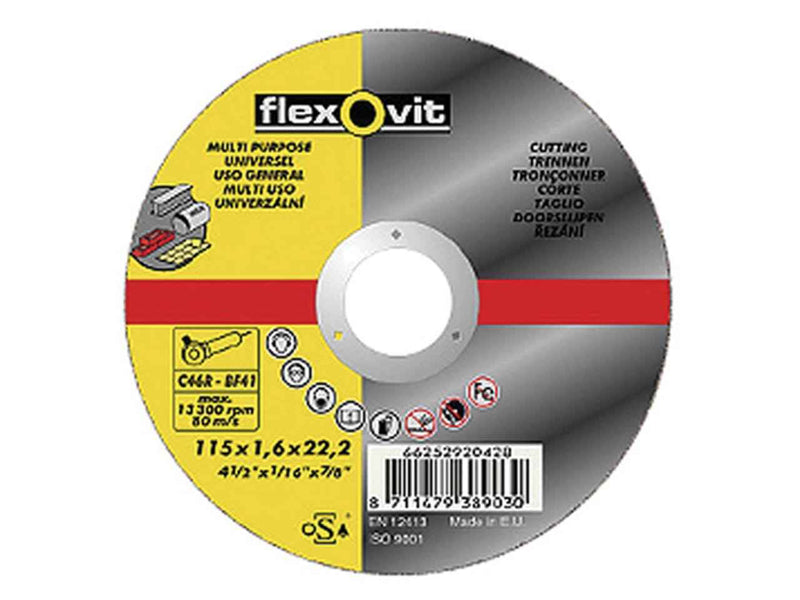 Flexovit Multi Purpose Angle Grinder Disc 230 x 1.9 x 22.23