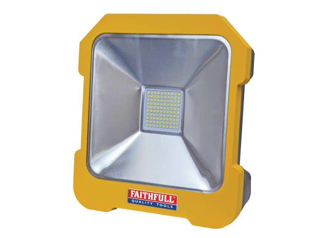Faithfull Quality Tools- LED Task Light with Power Take Off 20W 110V
