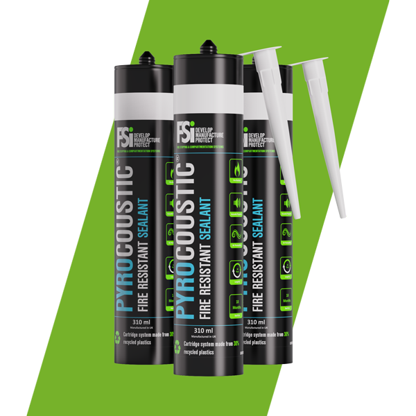 Pyrocoustic® Sealant - Fire resistant Sealant - Box of 25