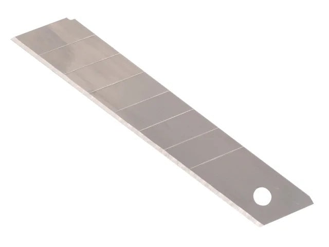 Faithfull - Snap-off Blades - 18mm - Pack of 10 (LOCAL PICKUP/DELIVERY ONLY)