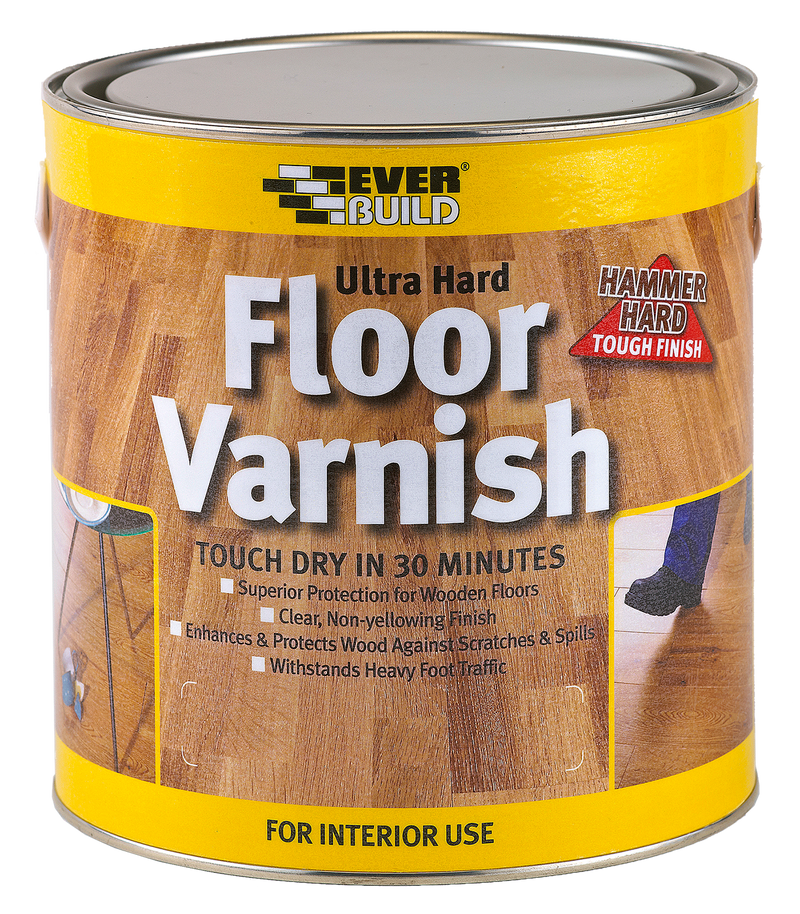 Everbuild - Floor Varnish - 750ml & 2.5L