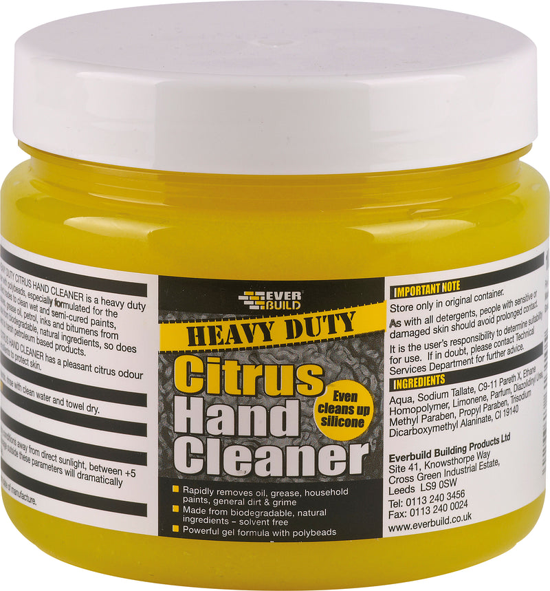 Everbuild - Heavy Duty Citrus Hand Cleaner - 1 litre