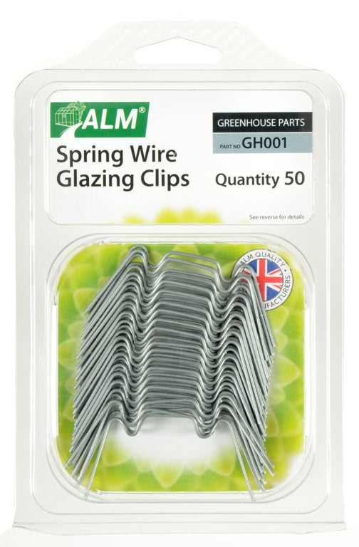 ALM - Spring Wire Glazing Clips - 50 Pack