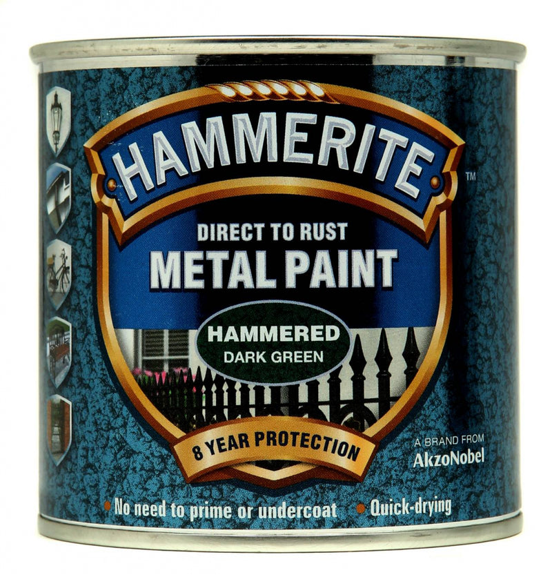 Hammerite - Hammered Dark Green - 250 ml