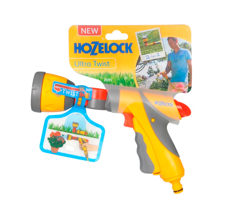 Hozelock - Ultra Twist Multi Action Spray Gun / Sprinkler