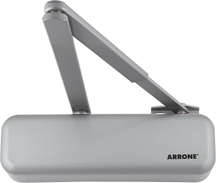Arrone Silver Overhead Door Closer & Matching Arm (AR6900-D-SE/SE)