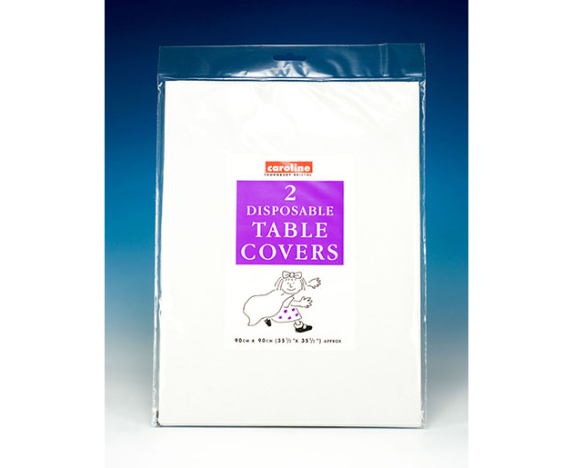 Disposable Table Covers - 2 Pack