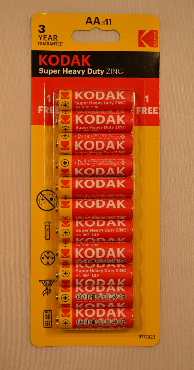 Kodak AA Batteries - 11 Pack
