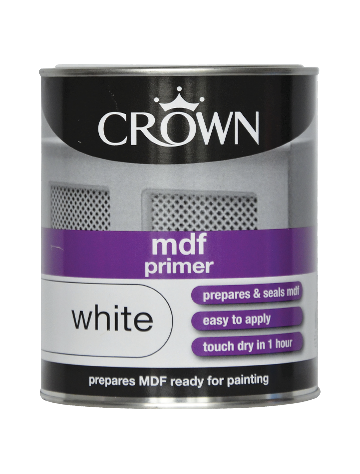 Crown - Mdf Primer - White - 750ml