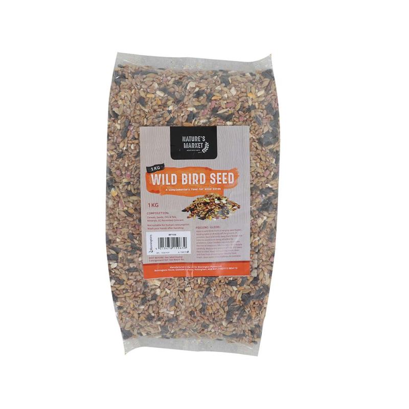 Nature's Market Wild Bird Seed - 1kg, 1.8kg, 3.6kg, 12.75kg & 20kg