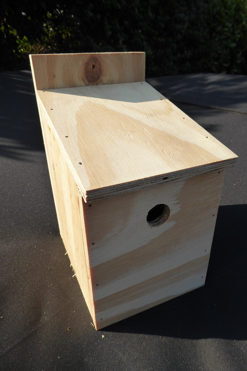 Handmade Wooden Nesting Bird Box