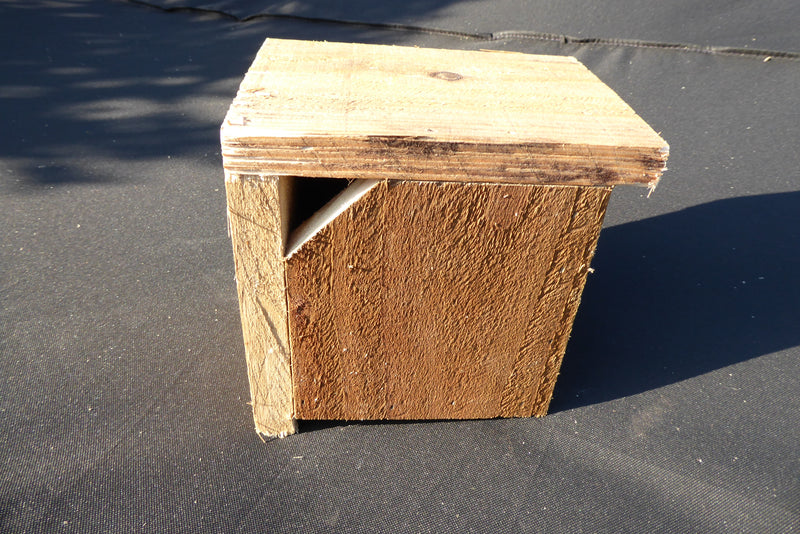 Handmade Wooden Diamond Bird Box