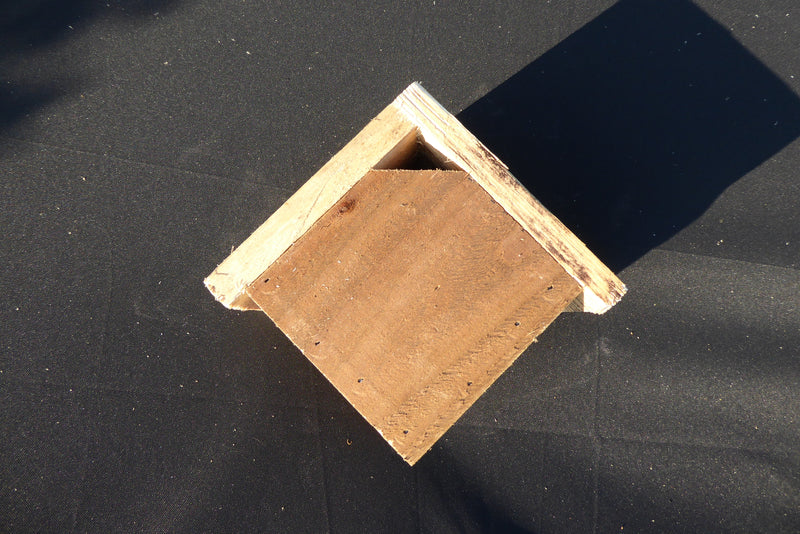 Handmade Wooden Diamond Bird Box