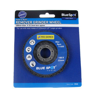 BlueSpot - Paint & Rust Remover Grinder Wheel 4”